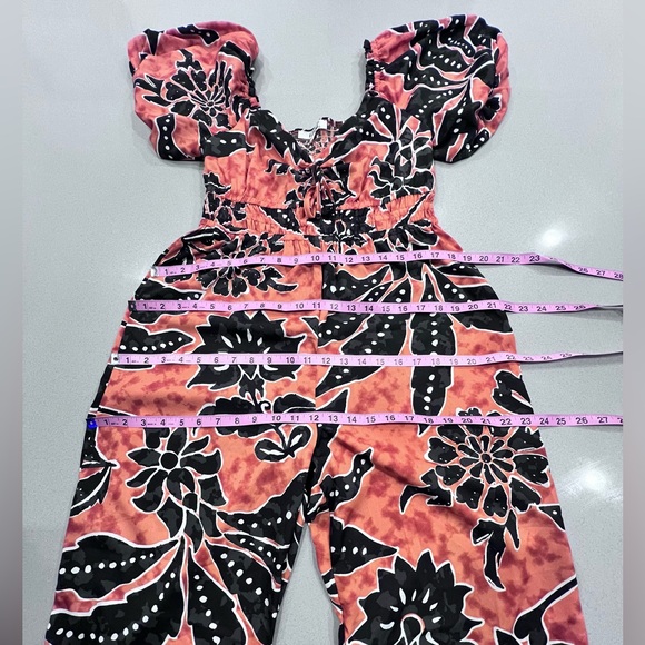 Floral Boho Jumpsuit Sz Large - Picture 8 of 8
